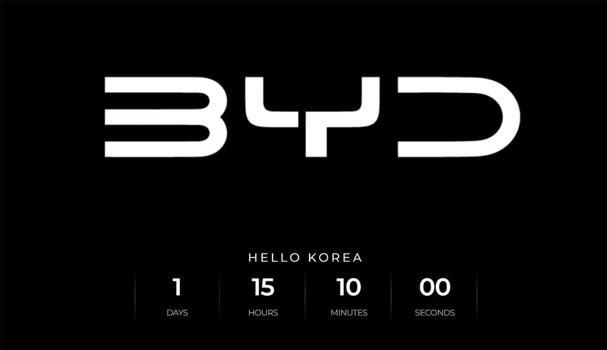 BYD to officially enter South Korea's passenger car market on Jan 16