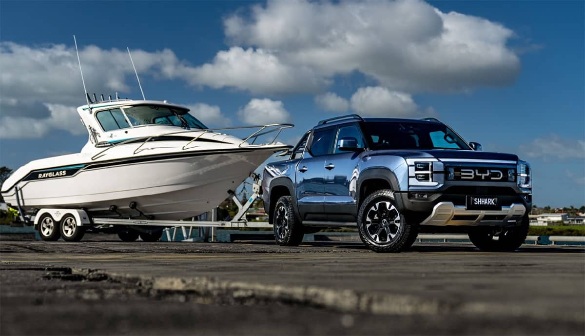 BYD exports 11,038 Shark pickups from China in 1st year of availability