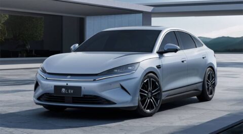 BYD shares more images of Qin L EV electric sedan