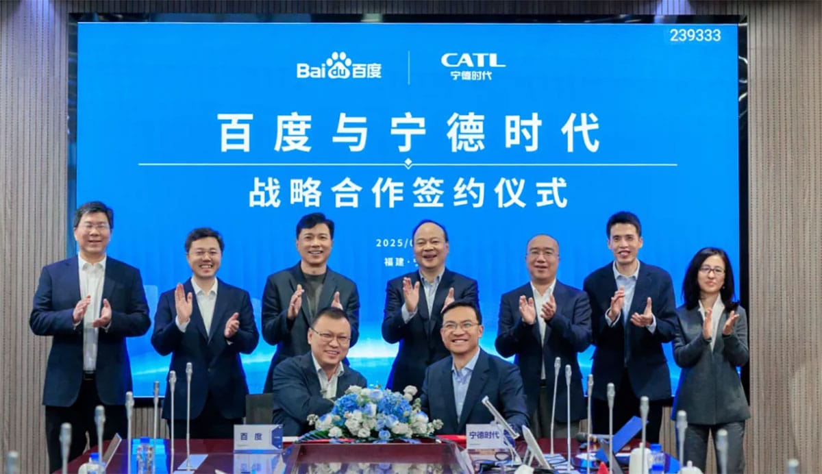 CATL, Baidu tie up for collaboration including jointly making autonomous cars