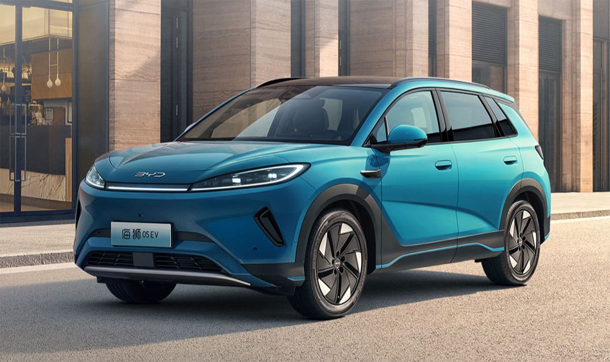 BYD officially launches compact electric SUV Sealion 05 EV, starting at ,230