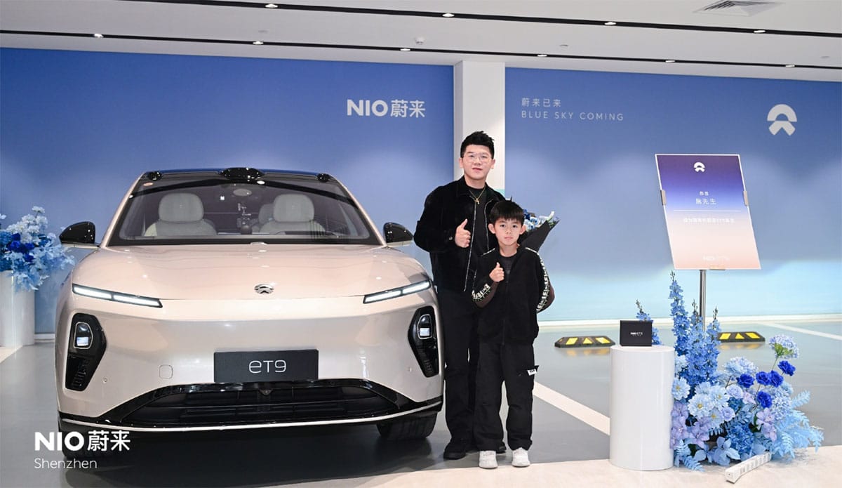 Nio starts deliveries of ET9 flagship sedan