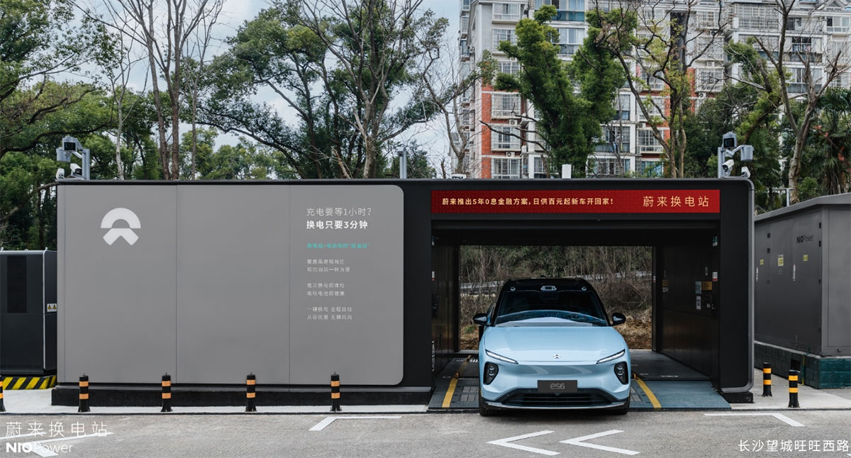 Nio signs new deal to build 100 swap stations in Changsha with partner