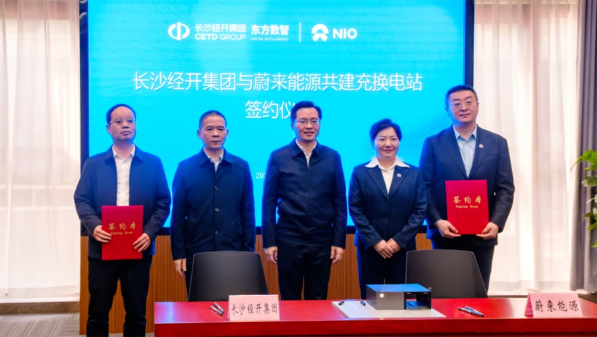 Nio signs new deal to build 100 swap stations in Changsha with partner