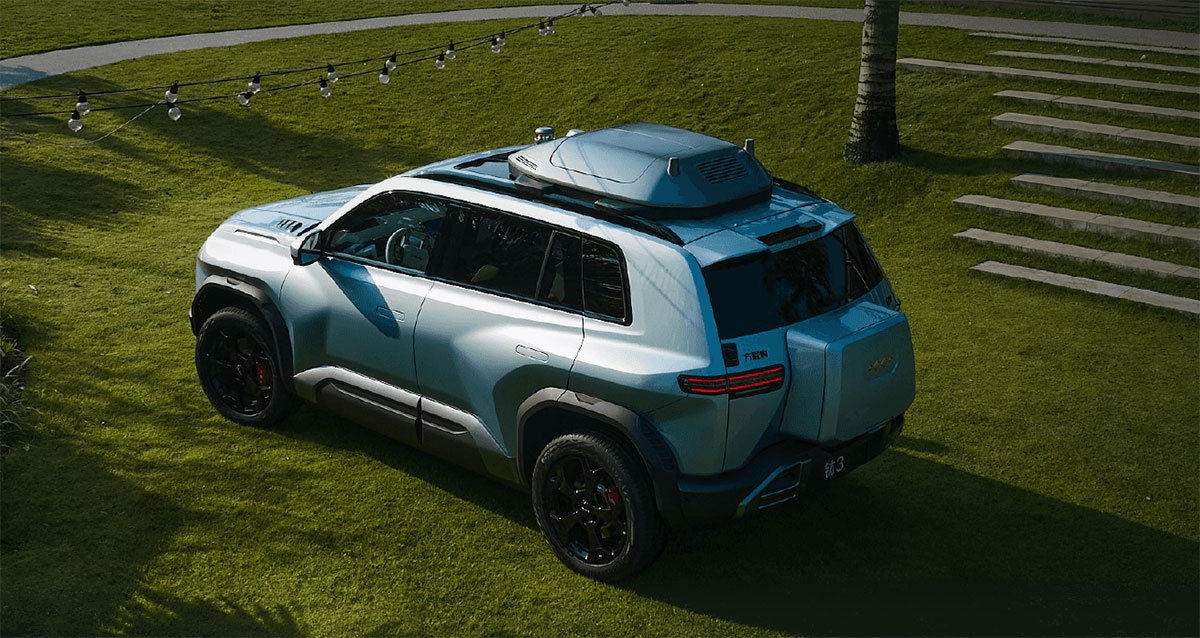 BYD Fang Cheng Bao launches Tai 3 SUV, prices start at ,300