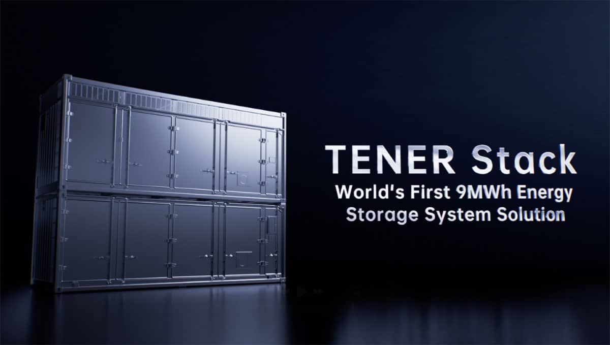 CATL launches Tener Stack energy storage system with massive 9 MWh capacity