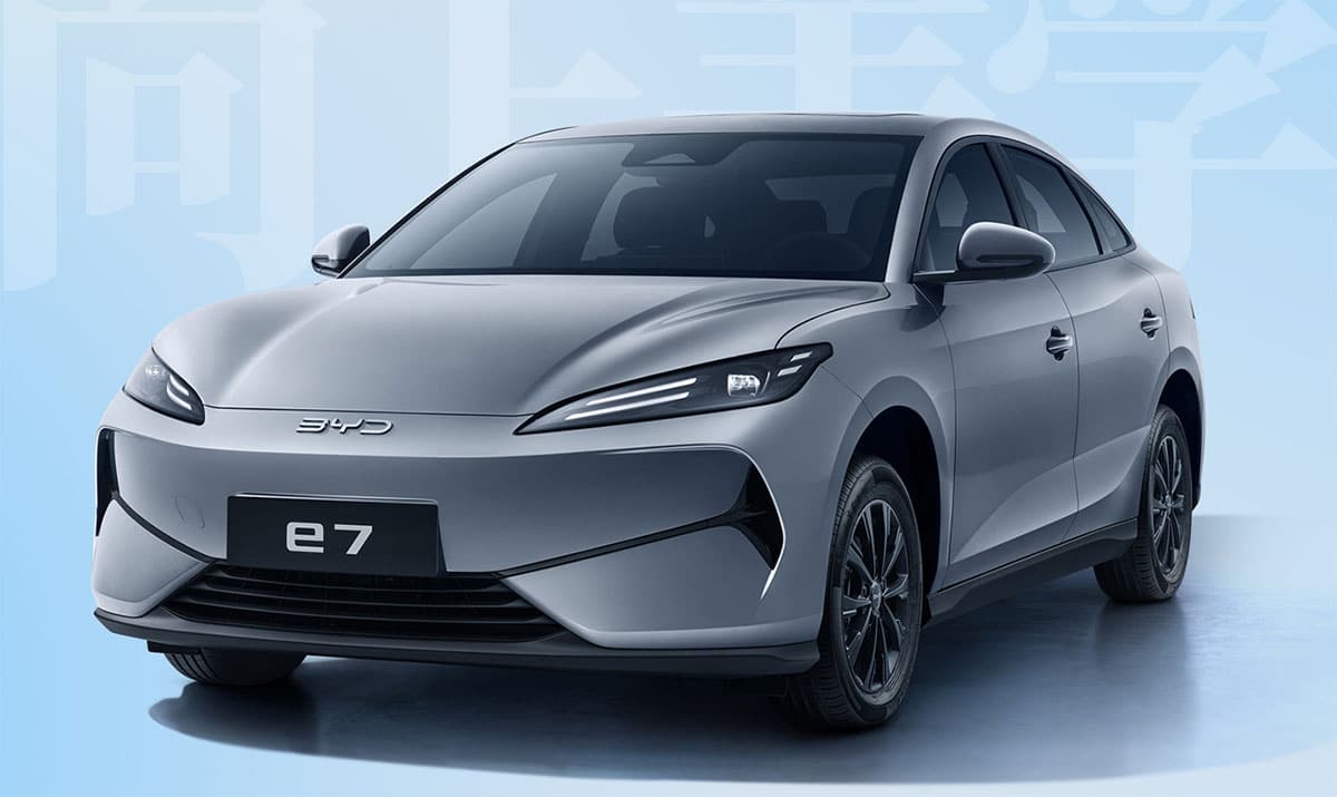 BYD launches e7 all-electric sedan with starting price of ,400
