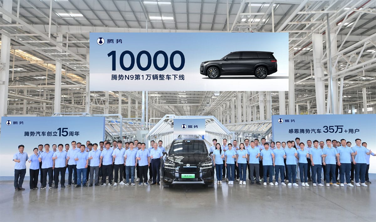 BYD Denza sees 10,000th N9 SUV roll off line