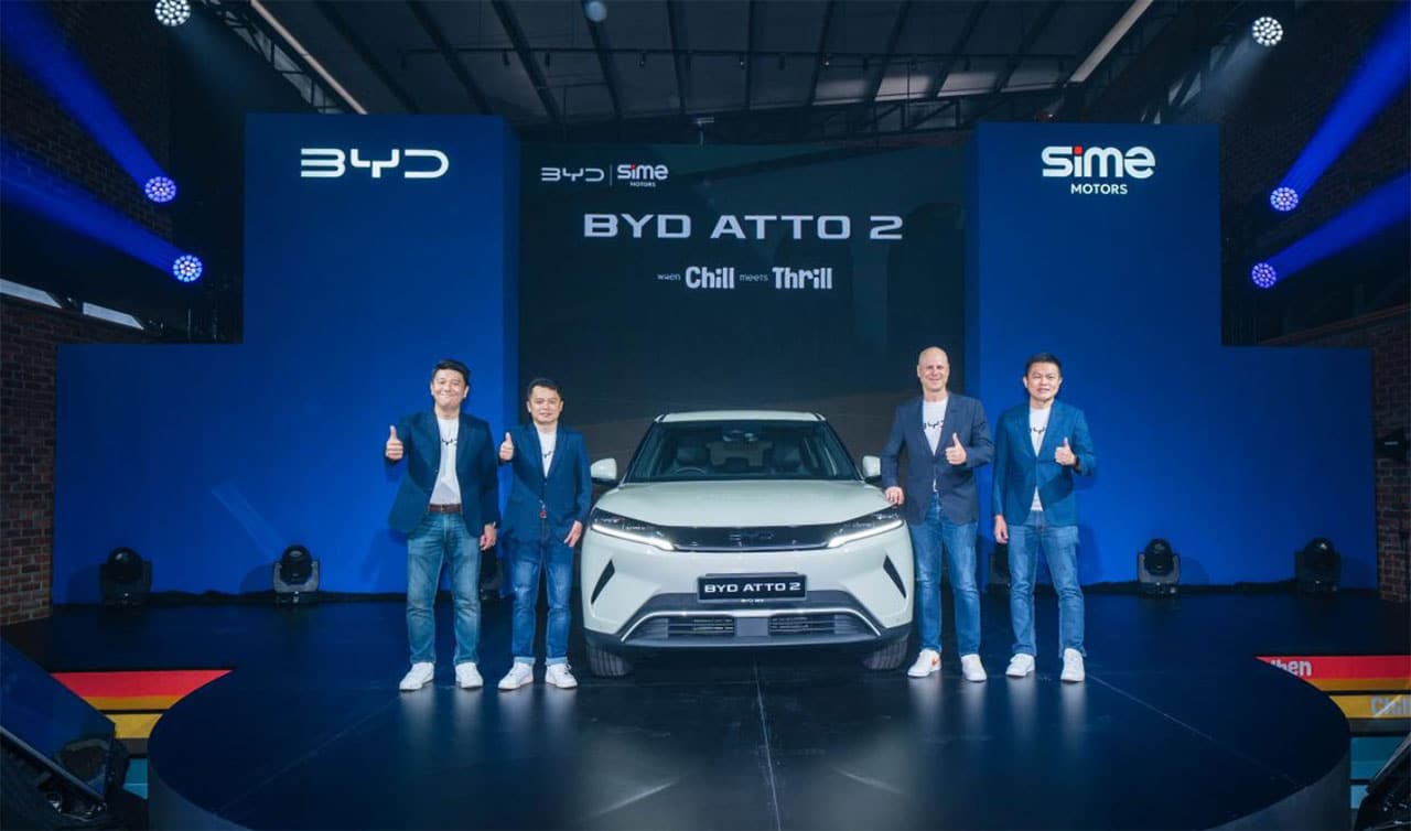 BYD brings compact SUV Yuan Up to Malaysia