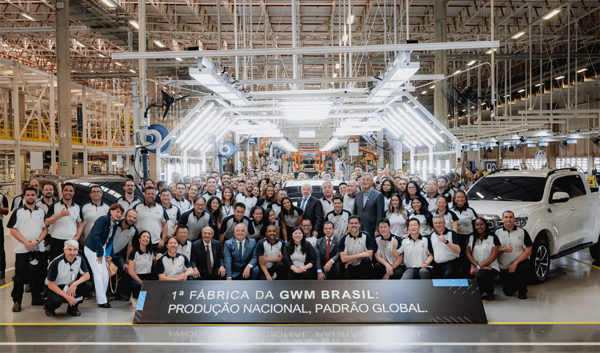 GWM's Brazil plant begins production with annual capacity of 50,000 cars