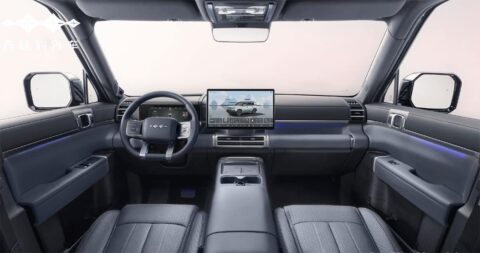 BYD Fang Cheng Bao shares interior of Tai 7 SUV as Q4 launch nears