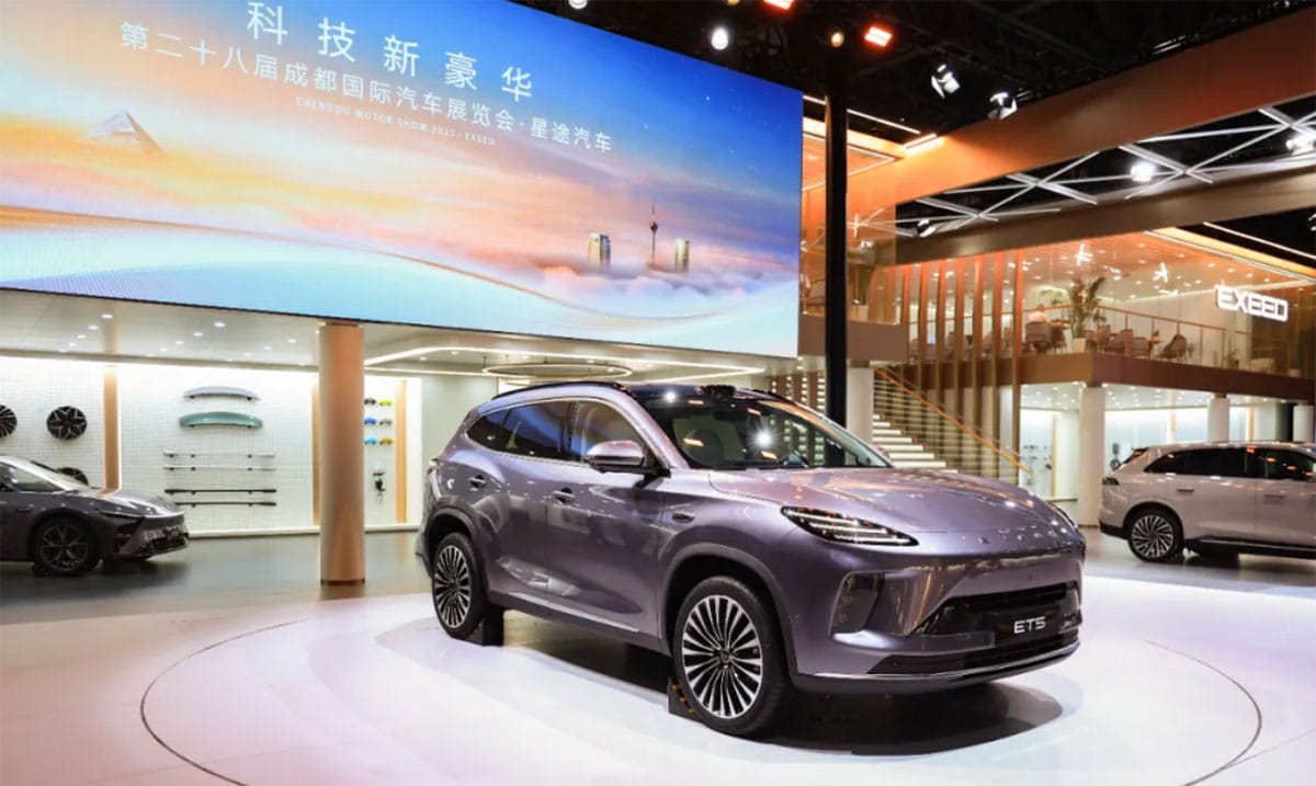 Chery's Exeed brand debuts ET5 midsize SUV