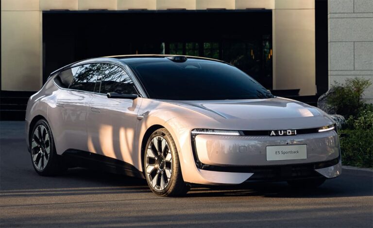 AUDI launches E5 Sportback in China starting at $33,180, securing 10,153 orders within 30 minutes