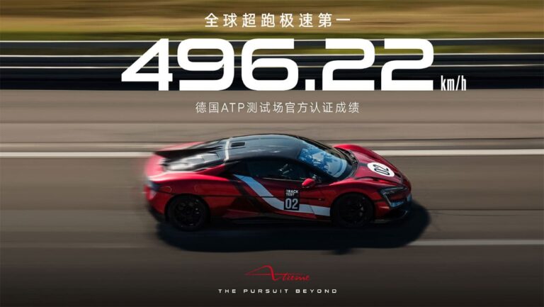 BYD Yangwang unveils U9 Xtreme, world's fastest production car with 496.22 km/h top speed