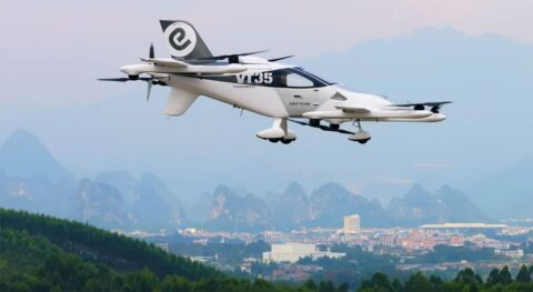 Ehang launches next-gen VT35 eVTOL with 200-km range