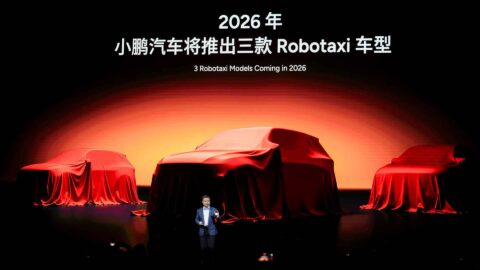 Xpeng to launch 3 robotaxi models in 2026 and kick off trial operations