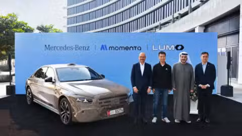 Mercedes, China's autonomous driving firm Momenta launch robotaxi service in Abu Dhabi
