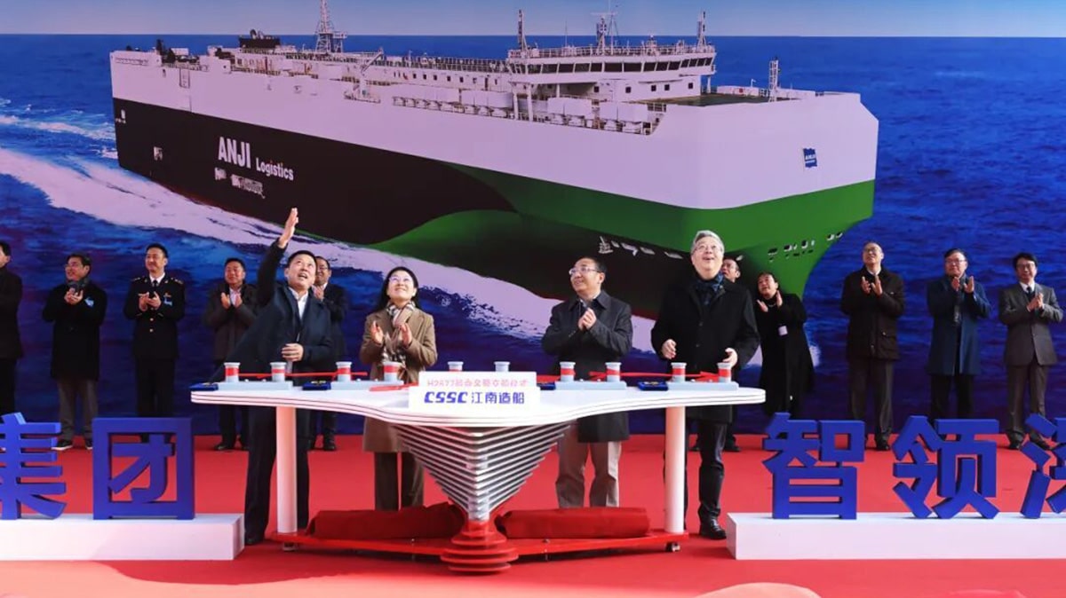 SAIC logistics unit Anji reaches 41 car carriers, 8 added this year