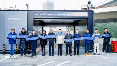 Nio's swap stations in Shanghai surpass 200