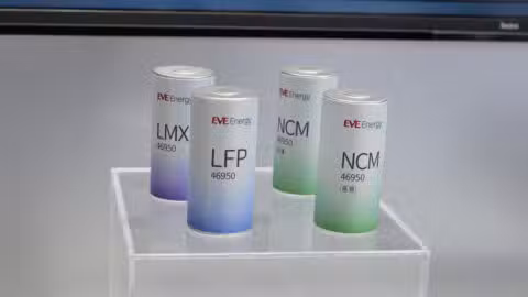 Global EV battery market share in Jan-Nov 2025: CATL 38.2%, BYD 16.7%