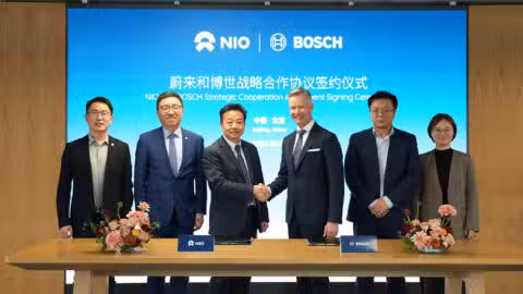 Nio inks Bosch deal during German Chancellor's China visit