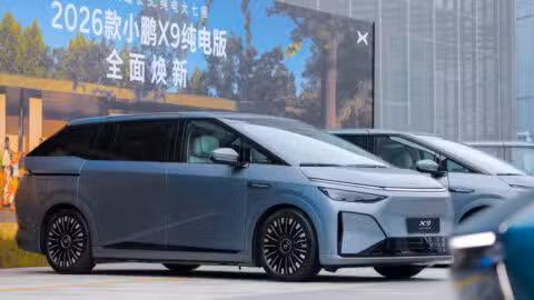 Xpeng launches updated X9 electric MPV at lower price to boost premium sales